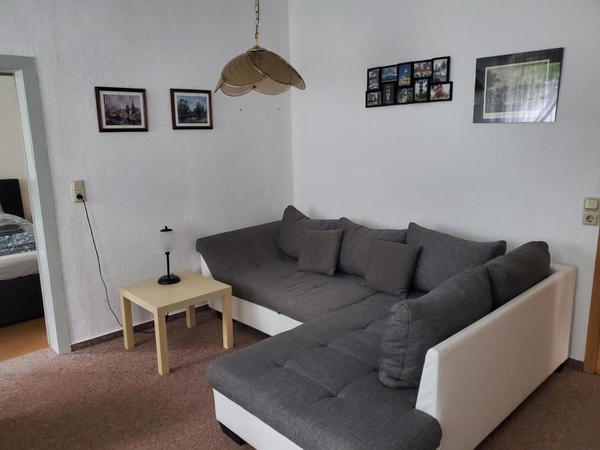 Ferienwohnung Am Rosengarten Лёбау Экстерьер фото