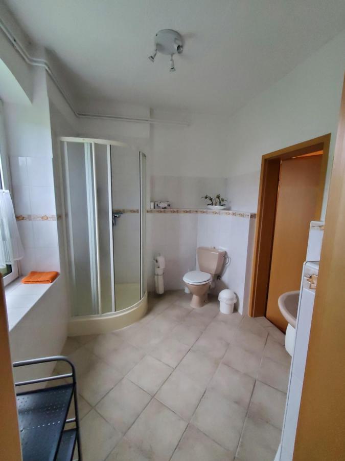Ferienwohnung Am Rosengarten Лёбау Экстерьер фото